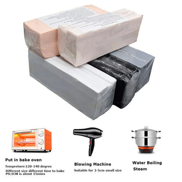 High-Quality Oven Bake Sculpting Material for DIY Prototypes, Ceramic & Doll Creations