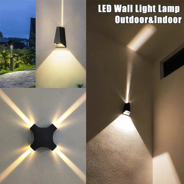 IP66 Waterproof Wall Light – 4W/5W/6W for Garden, Porch, and Interior Decor