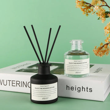 Fire-Free Fragrance Air Freshener – Rattan Aromatherapy Bottle