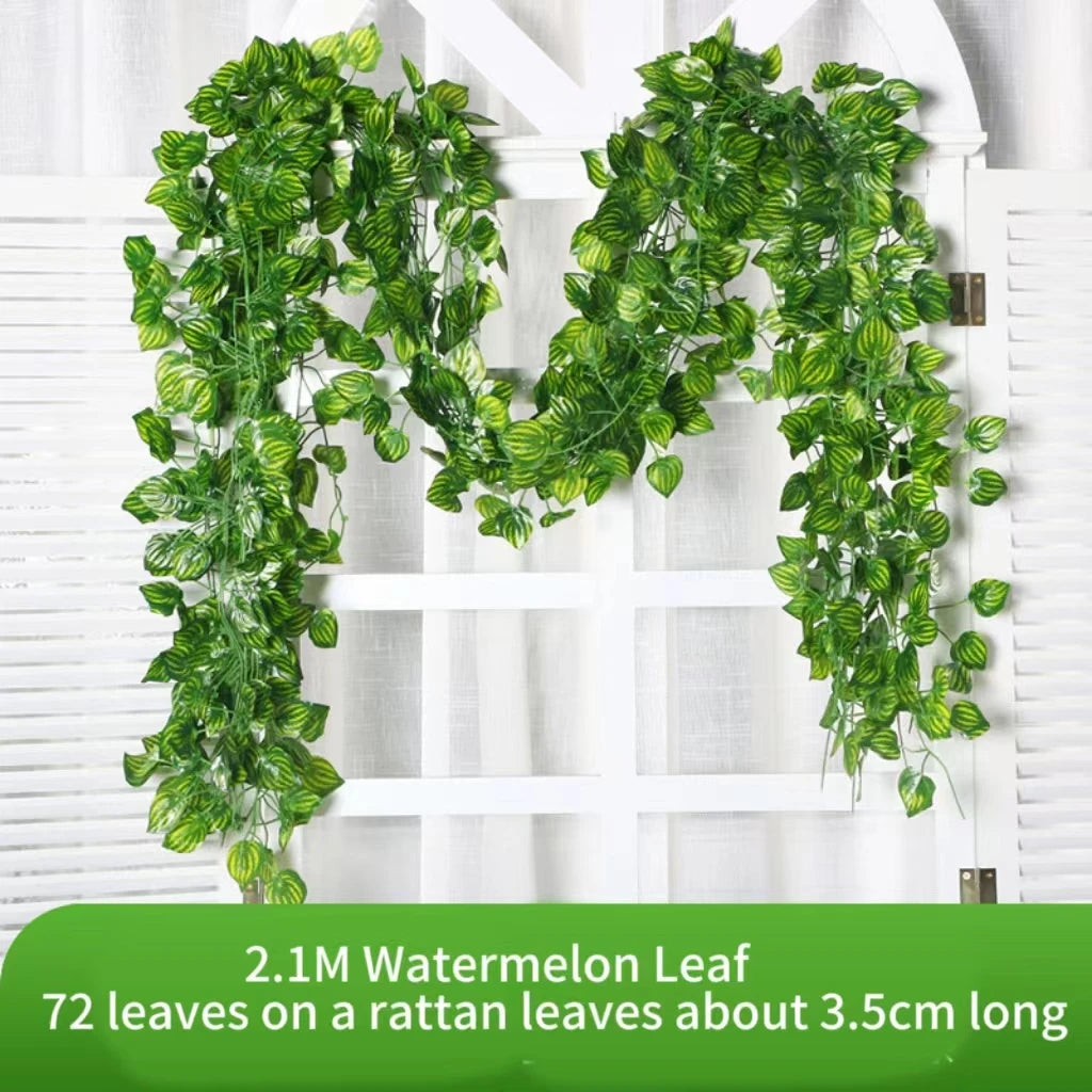 Artificial Silk Garland for Home, Garden, Wedding, Party, and DIY Fake Wreath Decoration