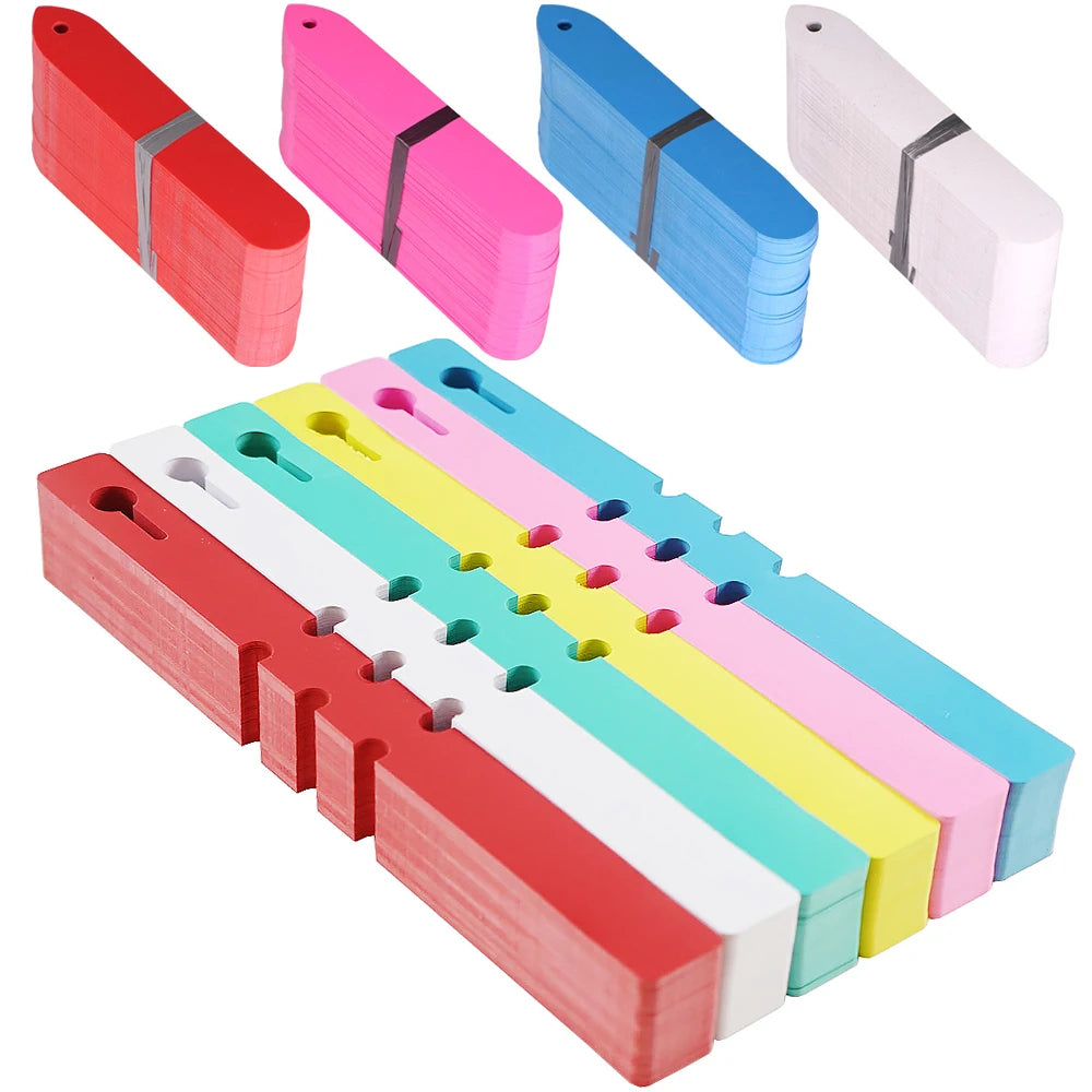 Plastic Identification Labels, Waterproof Ring Set, Reusable Garden Markers